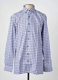 Chemise manches longues coupe droite bleu OLYMP homme