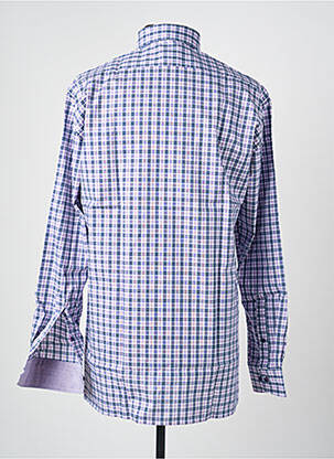 Chemise manches longues coupe droite bleu OLYMP homme