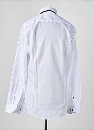Chemise manches longues coupe droite blanc MARVELIS homme
