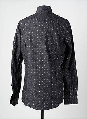 Chemise manches longues imprimé fantaisie gris MARVELIS homme