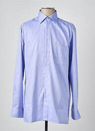 Chemise manches longues coupe droite violet MARVELIS homme