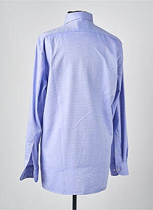 Chemise manches longues coupe droite violet MARVELIS homme