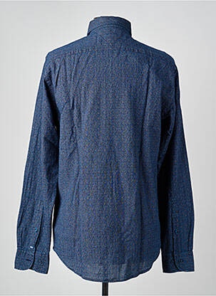 Chemise manches longues imprimé fantaisie bleu TOMMY HILFIGER homme