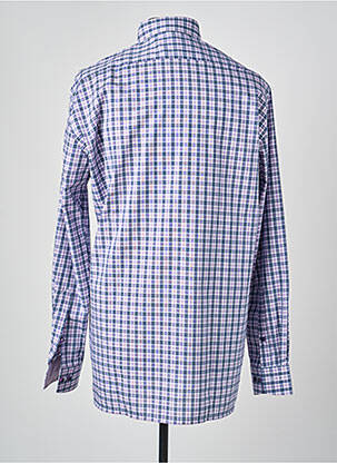 Chemise manches longues coupe droite bleu OLYMP homme