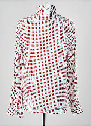 Chemise manches longues imprimé fantaisie blanc DARIO BELTRAN homme