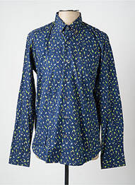 Chemise manches longues imprimé fantaisie bleu THE SURFCAR homme