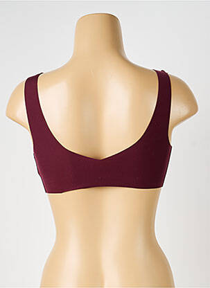 Soutien-gorge sans armature brassieres rouge SLOGGI femme
