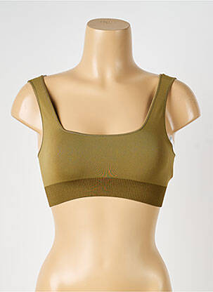 Soutien-gorge sans armature brassieres vert SLOGGI femme