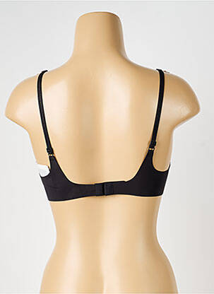 Soutien-gorge sans armature haut soutien-gorge avec mousse de rembourrage amovible noir SLOGGI femme