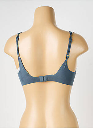 Soutien-gorge effet matière satinée haut soutien-gorge avec mousse de rembourrage amovible vert SLOGGI femme