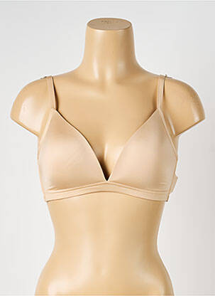 Soutien-gorge effet matière satinée haut soutien-gorge moulé chair ESPRIT femme