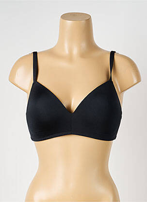 Soutien-gorge effet matière satinée haut soutien-gorge moulé noir ESPRIT femme
