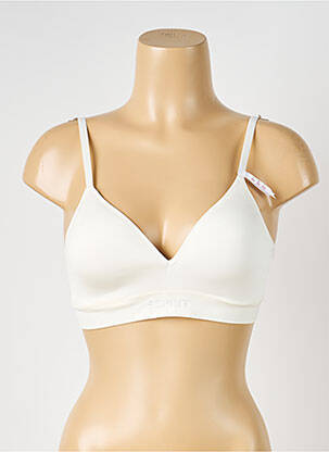 Soutien-gorge sans armature haut soutien-gorge moulé beige ESPRIT femme