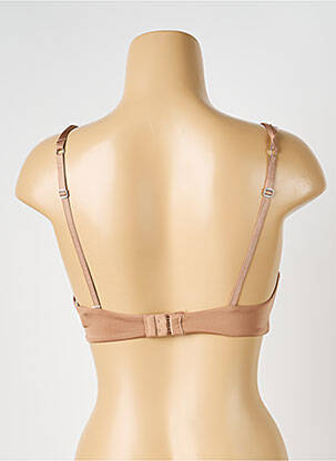 Soutien-gorge effet matière satinée haut soutien-gorge moulé chair ESPRIT femme