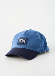 Casquette fermeture scratch bleu EDEN PARK homme