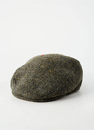 Chapeau forme béret vert PL homme