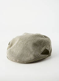 Chapeau forme béret vert PL homme