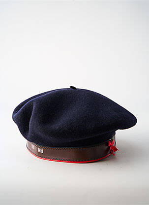 Chapeau forme béret bleu LAULHÈRE femme