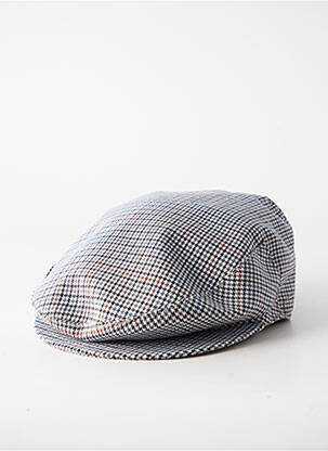 Casquette tissage pied de poule gris TORPEDO homme