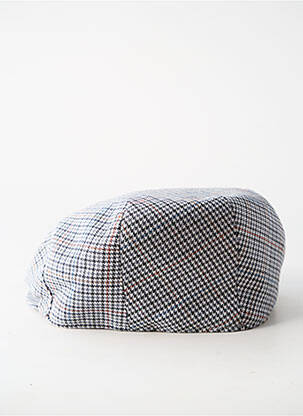 Casquette tissage pied de poule gris TORPEDO homme