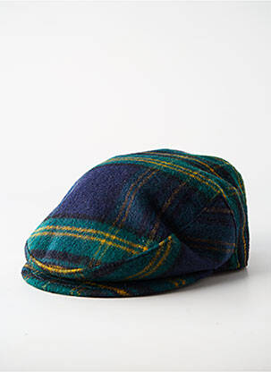 Casquette tissage peau de pêche bleu TORPEDO homme