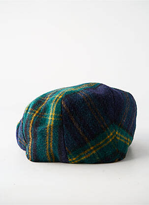 Casquette tissage peau de pêche bleu TORPEDO homme