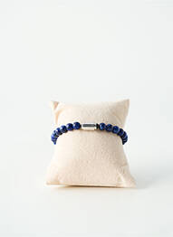 Bracelet matériaux métal bleu TATA GISELE femme