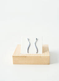 Boucles d’oreilles matériaux argent argent TATA GISELE femme