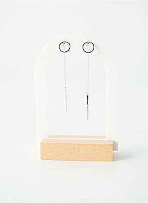 Boucles d’oreilles matériaux argent argent TATA GISELE femme