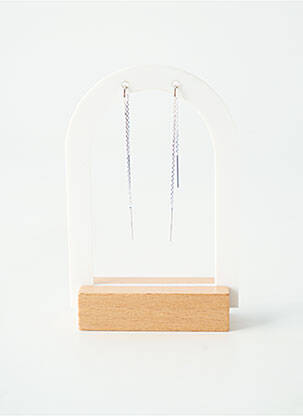 Boucles d’oreilles matériaux argent argent TATA GISELE femme