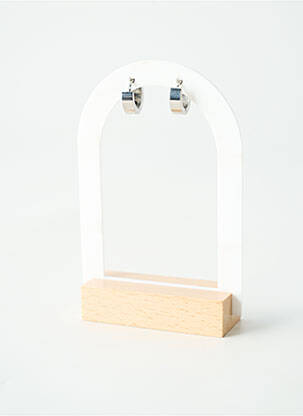Boucles d’oreilles argent TATA GISELE femme