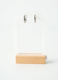 Boucles d’oreilles argent TATA GISELE femme