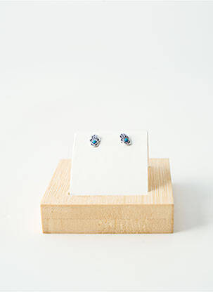 Boucles d’oreilles ornement pierre vert TATA GISELE femme
