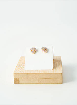 Boucles d’oreilles matériaux plaqué or or TATA GISELE femme