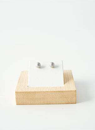 Boucles d’oreilles argent TATA GISELE femme