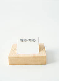 Boucles d’oreilles argent TATA GISELE femme