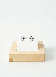 Boucles d’oreilles argent TATA GISELE femme