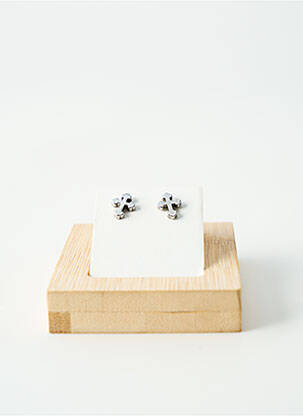 Boucles d’oreilles argent TATA GISELE femme