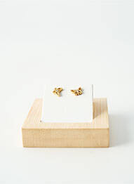 Boucles d’oreilles ornement pierre or TATA GISELE femme