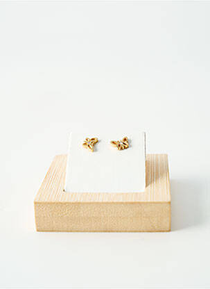 Boucles d’oreilles ornement pierre or TATA GISELE femme