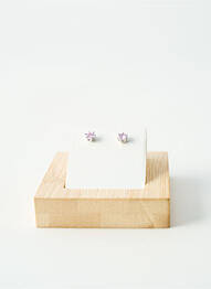 Boucles d’oreilles rose TATA GISELE femme
