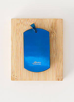 Pendentif bleu TATA GISELE homme