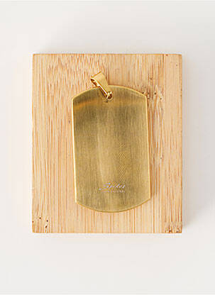 Pendentif or TATA GISELE homme