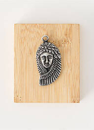 Pendentif matériaux métal argent TATA GISELE homme