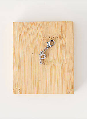 Pendentif fermeture fermoir mousqueton argent TATA GISELE femme