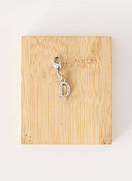 Pendentif ornement pierre argent TATA GISELE femme
