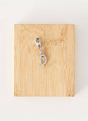 Pendentif ornement pierre argent TATA GISELE femme