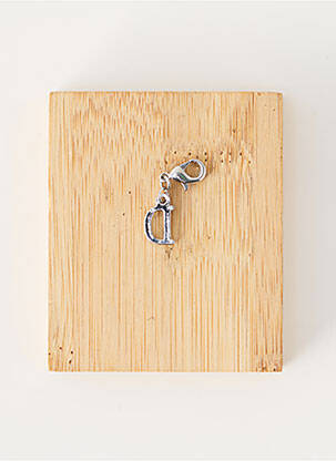 Pendentif ornement pierre argent TATA GISELE femme