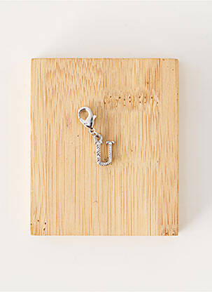 Pendentif ornement pierre argent TATA GISELE femme