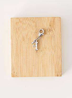 Pendentif fermeture fermoir mousqueton argent TATA GISELE femme